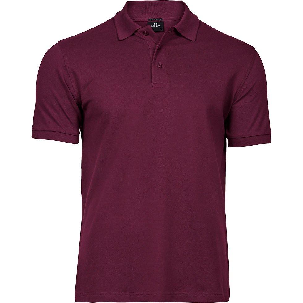Thumbnail: Tee Jays Luxury Stretch Polo Dark Colors