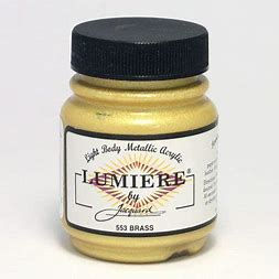 Lumiere Fabric Paint - BRASS