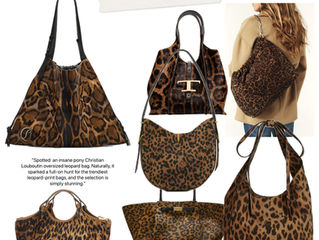 New and Cool : Leopard Handbags