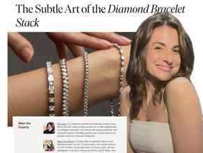 The Subtle Art of the Diamond Bracelet Stack