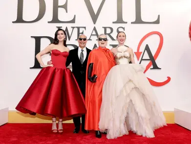 Florals? Groundbreaking..Devil Wears Prada 2 Just Took Over the Red Carpet