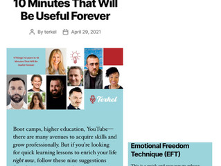 Featured On Terkel {9 Things to Learn in 10 Minutes}