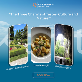 Tris Charms of Flavors, Culture and Nature: Karst, cuisine, beauty. all in one