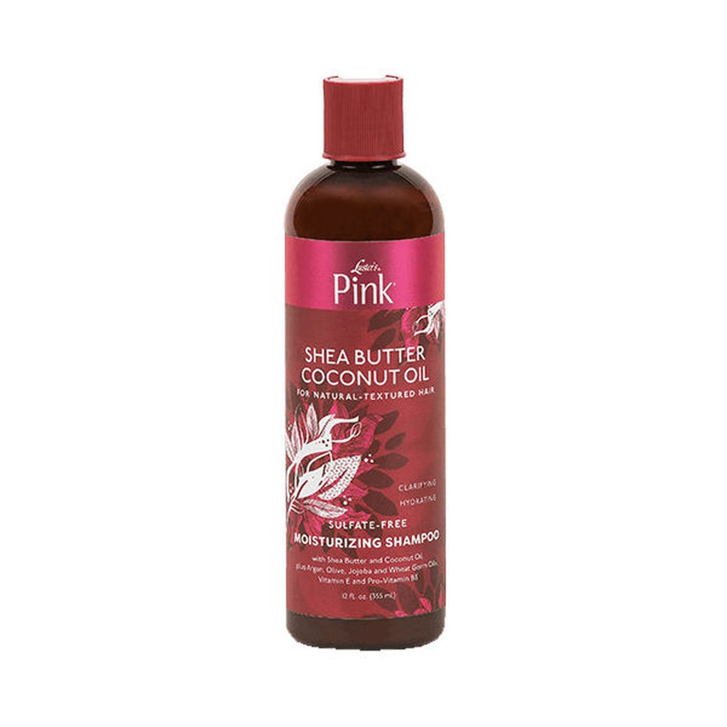 Lusters Pink Coconut Oil and Shea Butter Hair Shampoo, 12 Oz
