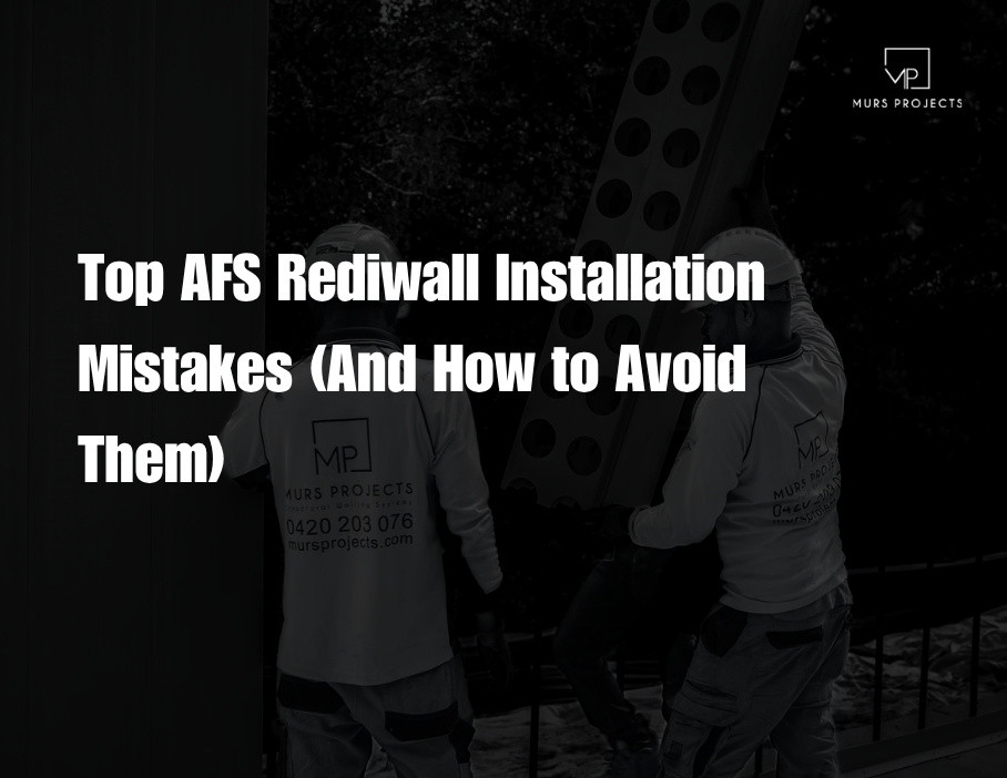 7 AFS Wall Installation Mistakes & How to Avoid Them