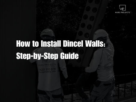 How to Install Dincel Walls: Step‑by‑Step Guide