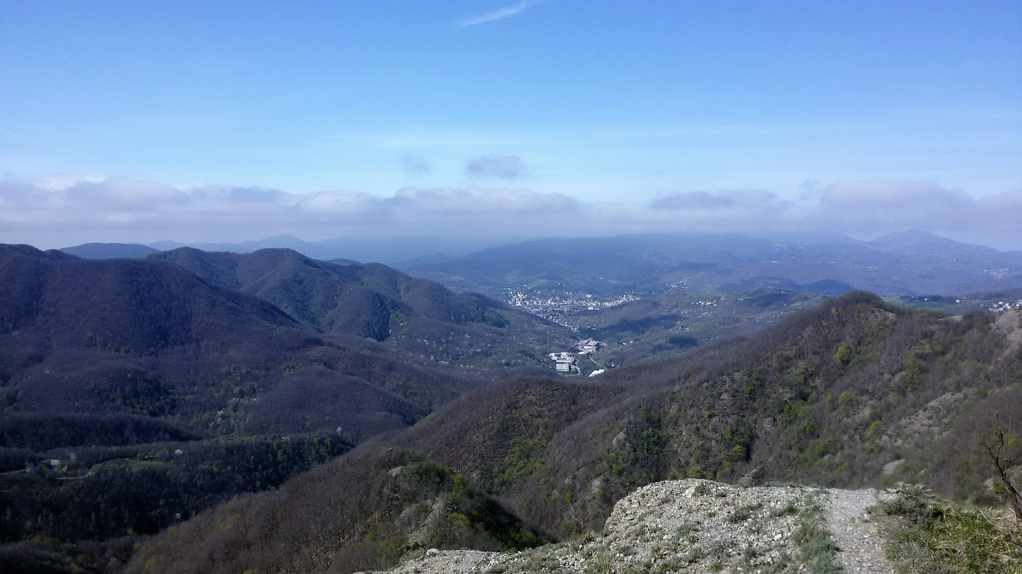 paesaggio primo settore ferrata