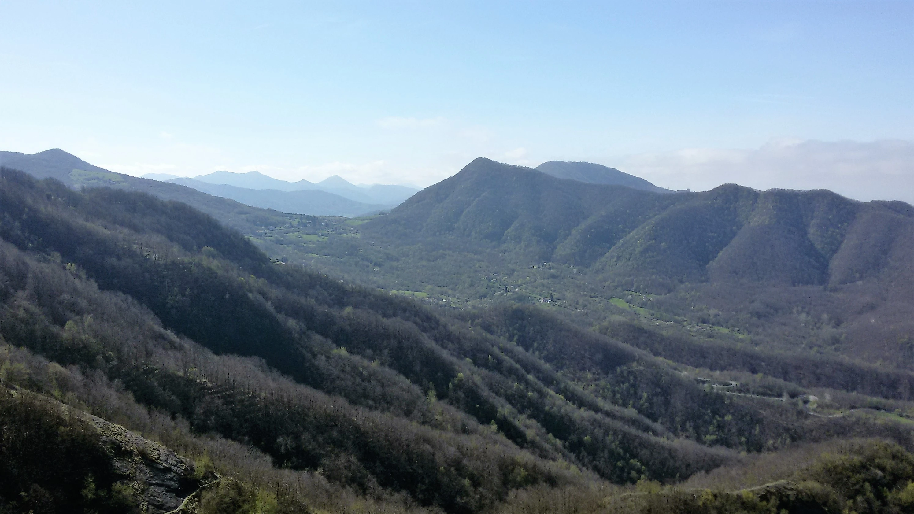 paesaggio secondo settore ferrata