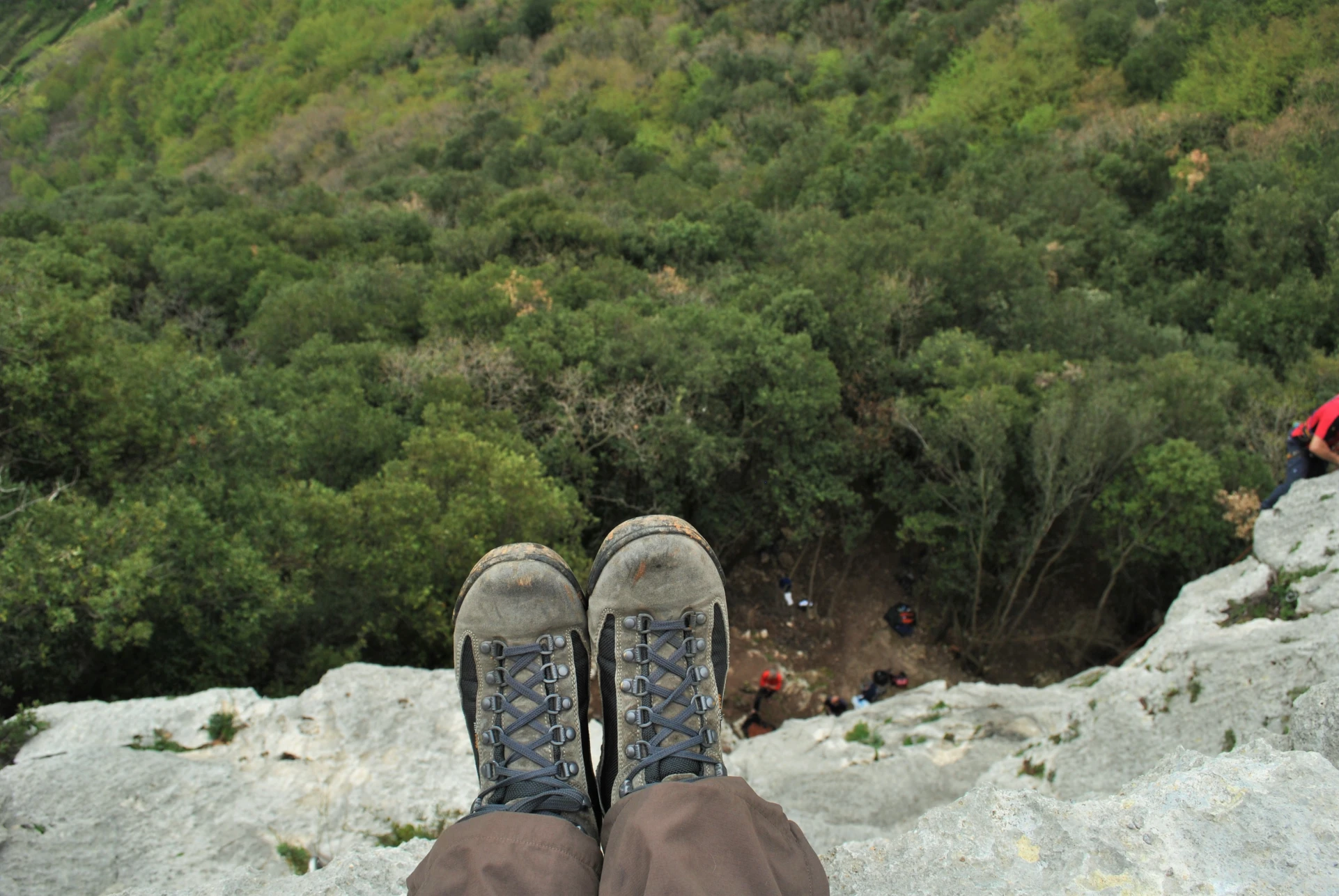 Bric del Frate climbers