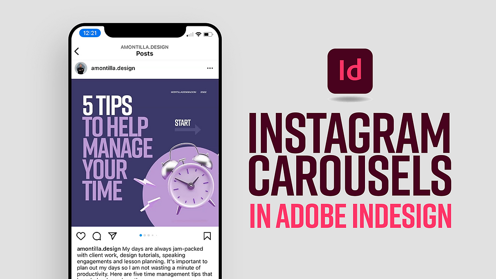 Learn How To Create Instagram Carousels In Adobe Indesign