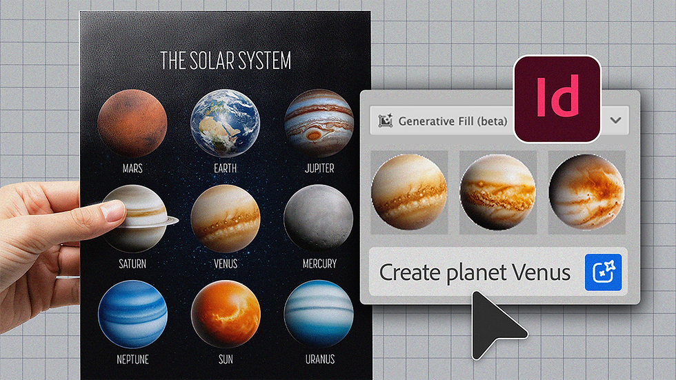 Adobe InDesign Generative Fill