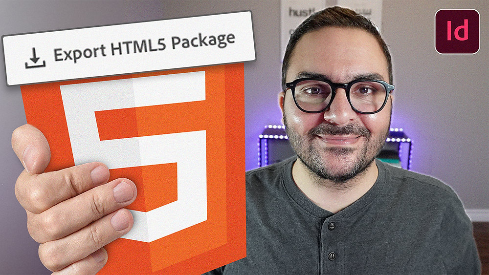 Learn how to export HTML5 package in Adobe InDesign