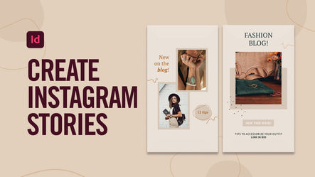Create Instagram story layout in Adobe InDesign