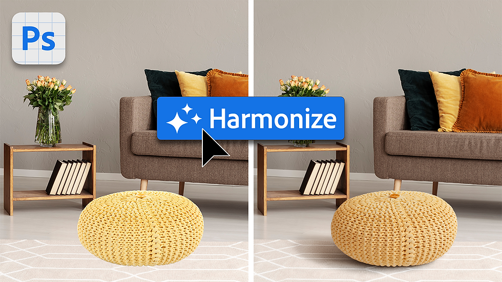 Adobe Photoshop Harmonize Feature