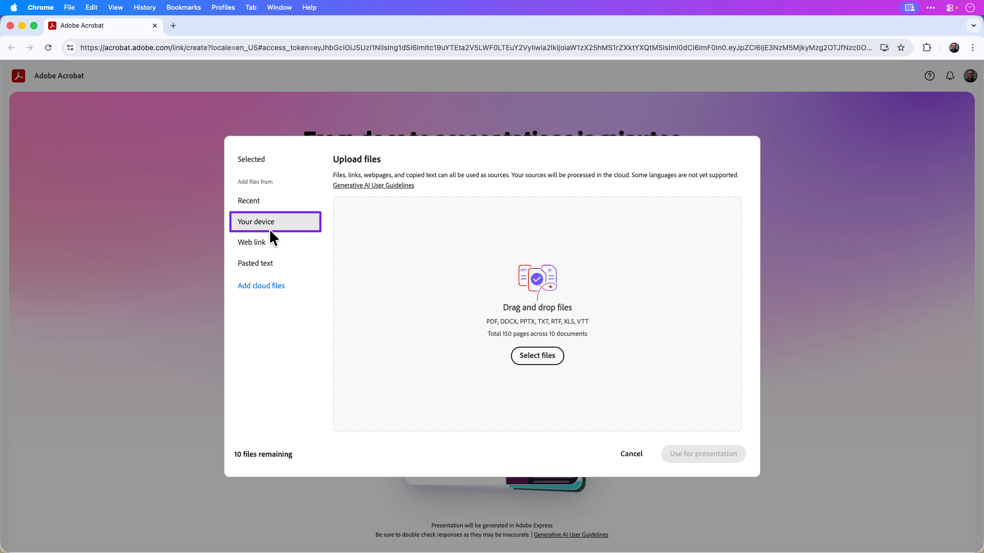 Turn Any Document Into a Presentation with Adobe Acrobat