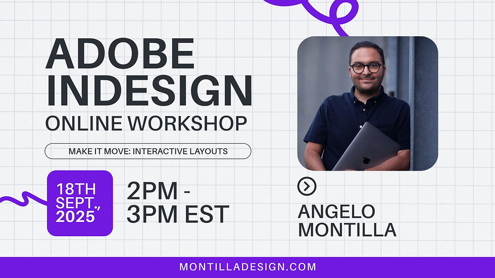 Make It Move: Interactive Layouts in InDesign