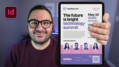 Learn how to create an interactive poster in Adobe InDesign