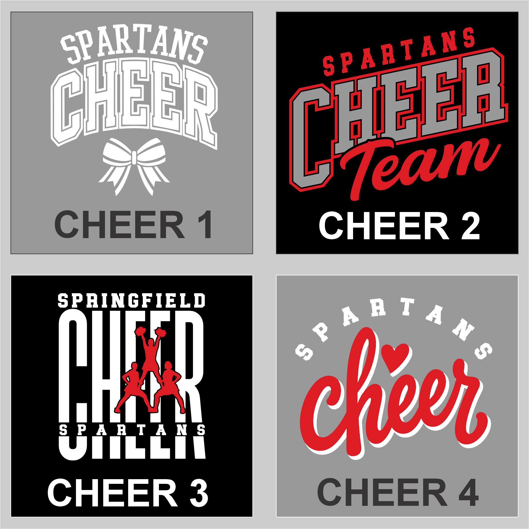 CHEER - Design your own Cheer t-shirt or hoodie Starting at: