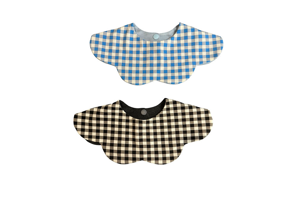 Thumbnail: handmade baby bib | soft cotton flower design | suitable for 0–3yrs 