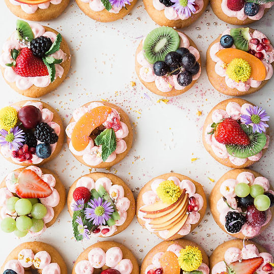 Fruit Topped Pastries