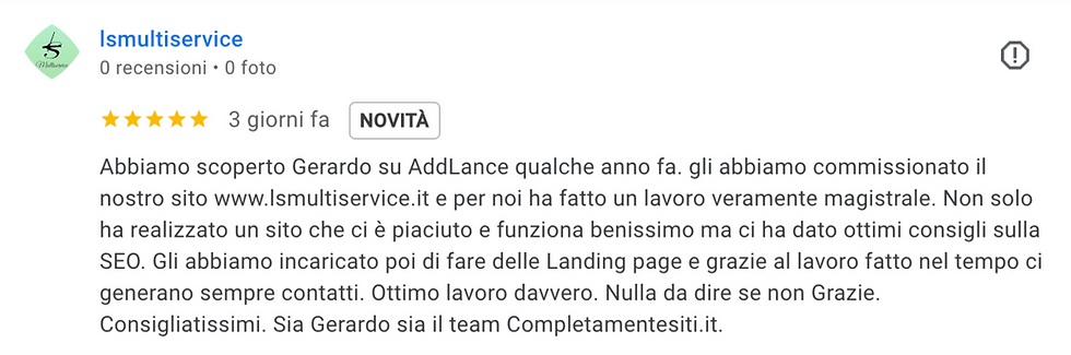 Recensione Google