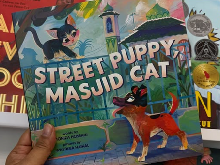 Street Puppy Masjid Cat
