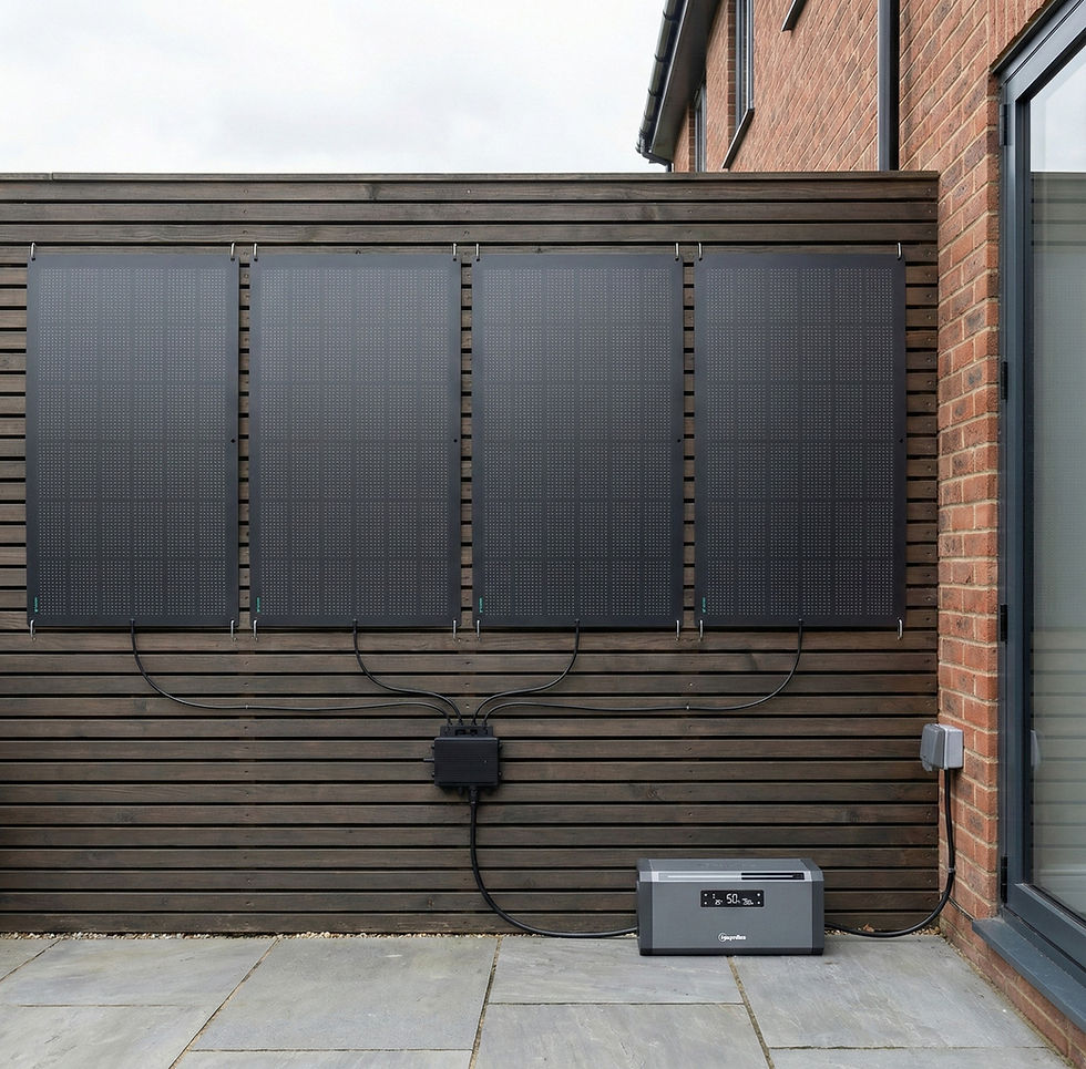 Thunder garden solar kit with battery
