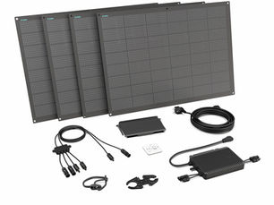 Thunder's Storm 710W Plug-in Solar kit components
