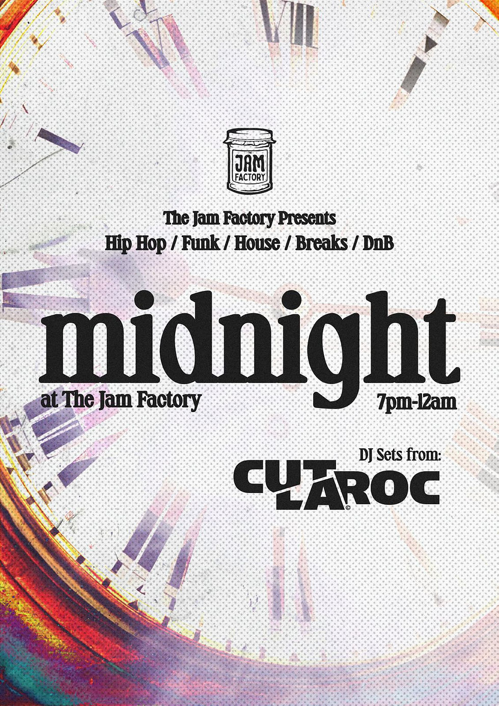 midnight: Cut La Roc & friends - DJ set