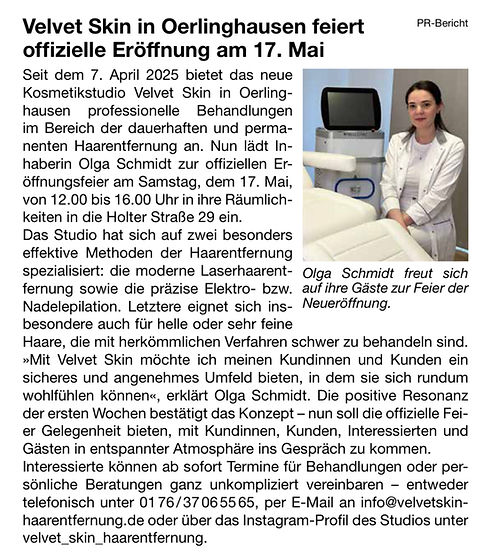 Oerlinghauser Anzeiger: Studio-Vorstellung