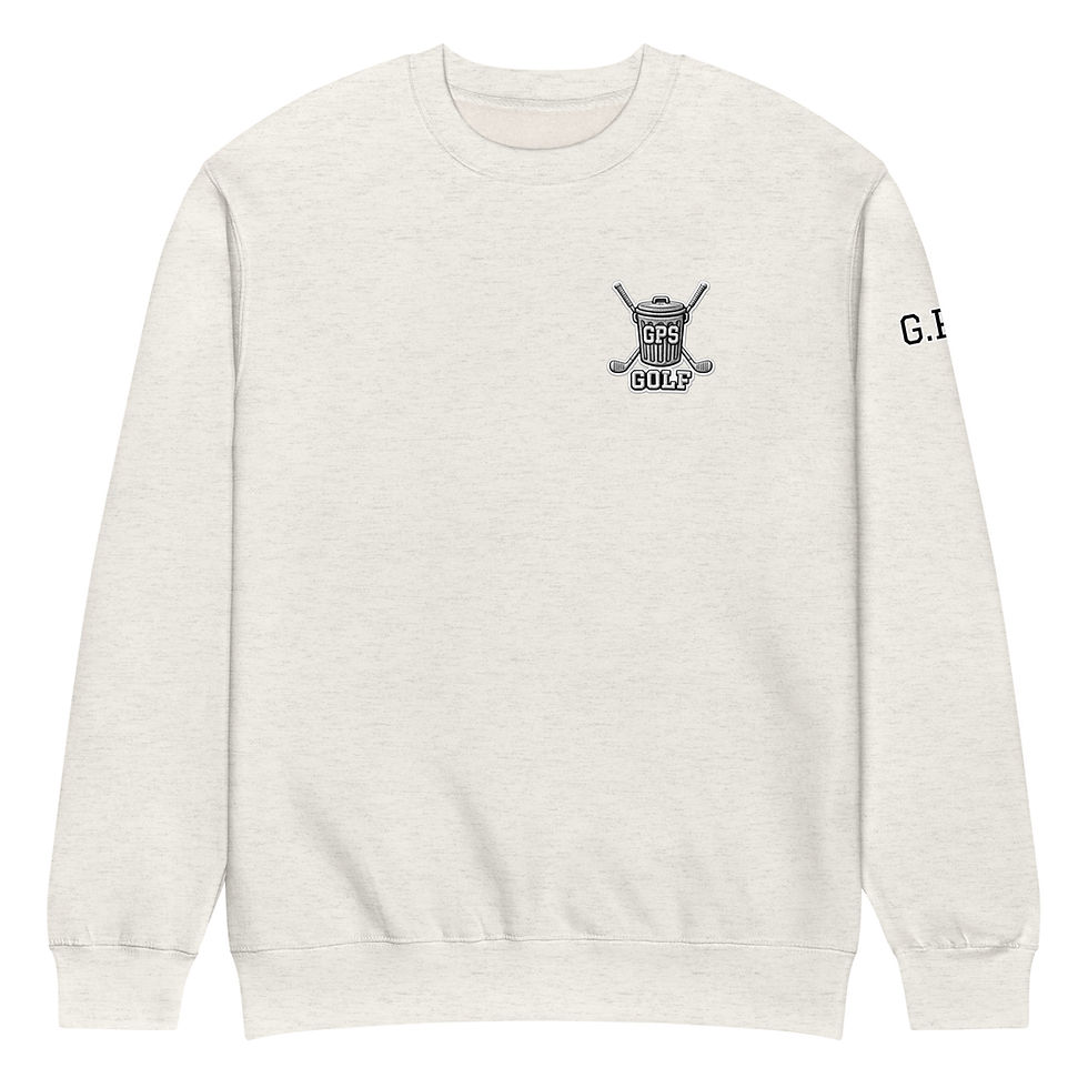 Thumbnail: Gutter Panda Golf Premium Crew Neck Sweatshirt