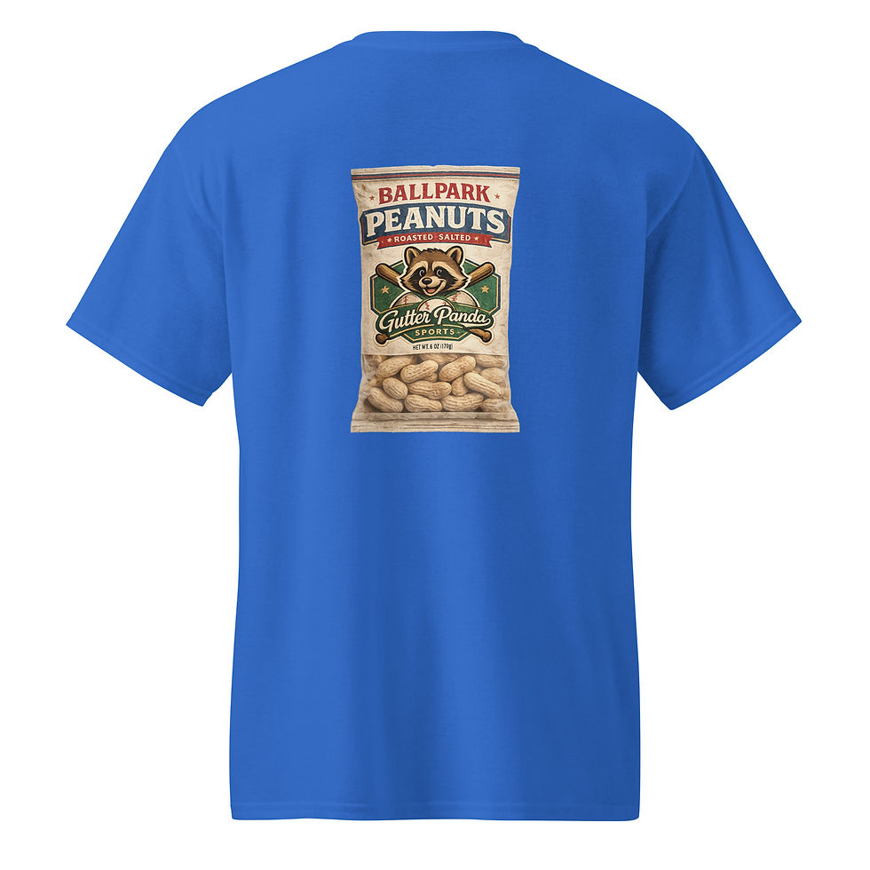 Thumbnail: Gutter Panda Sports Ballpark Peanuts T-Shirt