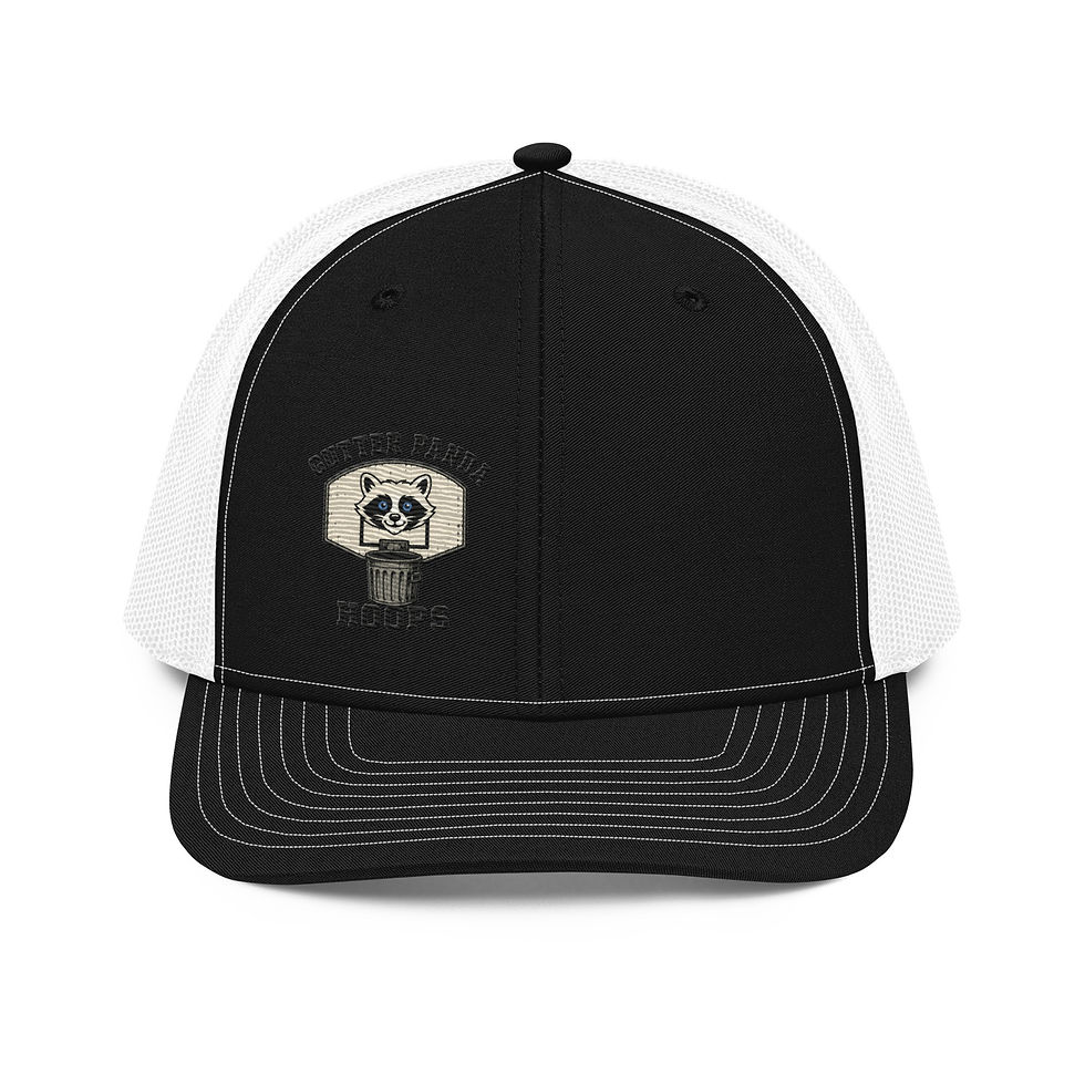 Thumbnail: Gutter Panda Basketball Trucker Cap