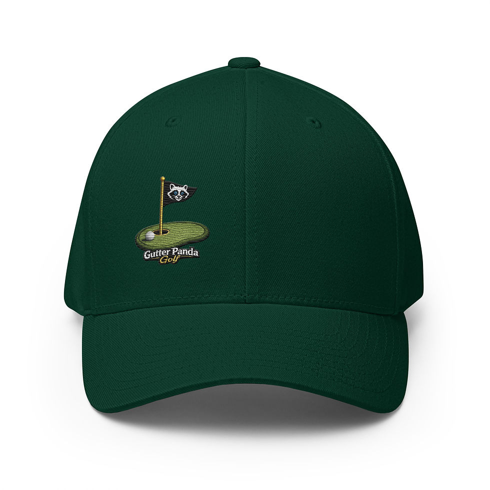 Thumbnail: Gutter Panda Golf Structured Twill Cap