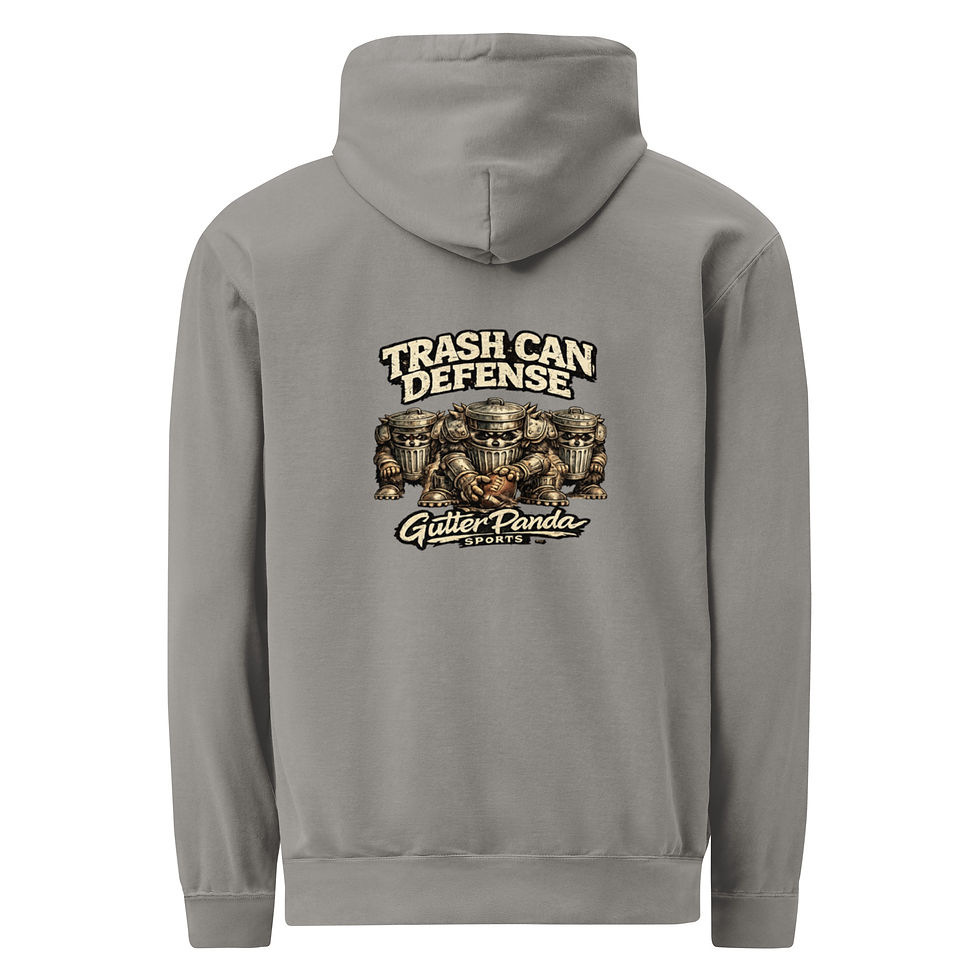 Thumbnail: Trashcan Defense Hoodie