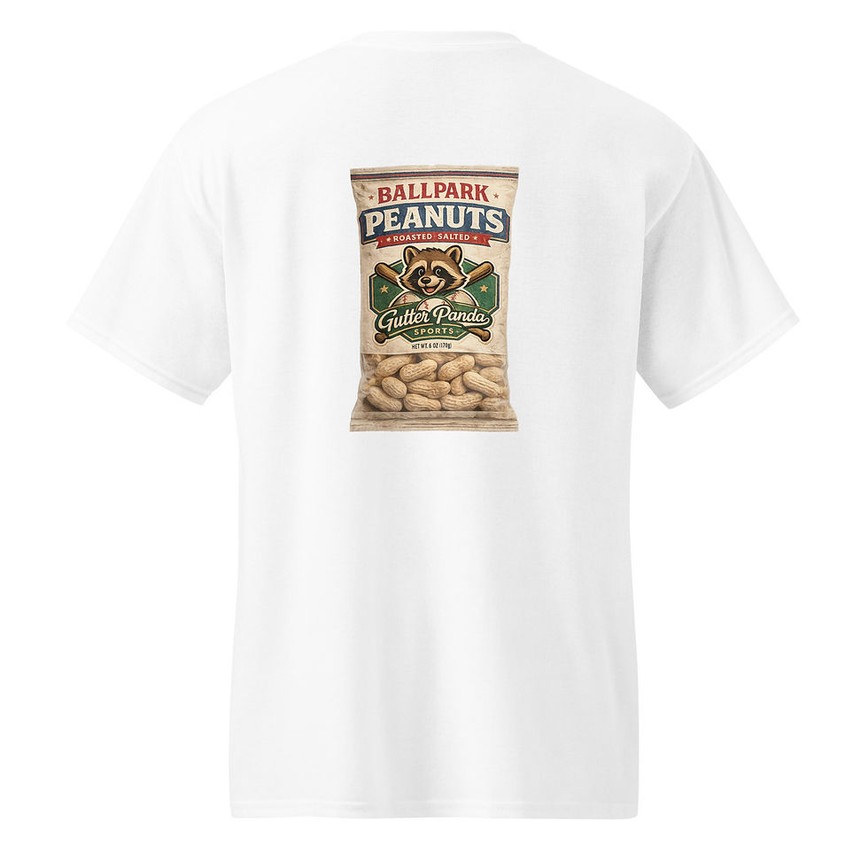 Thumbnail: Gutter Panda Sports Ballpark Peanuts T-Shirt