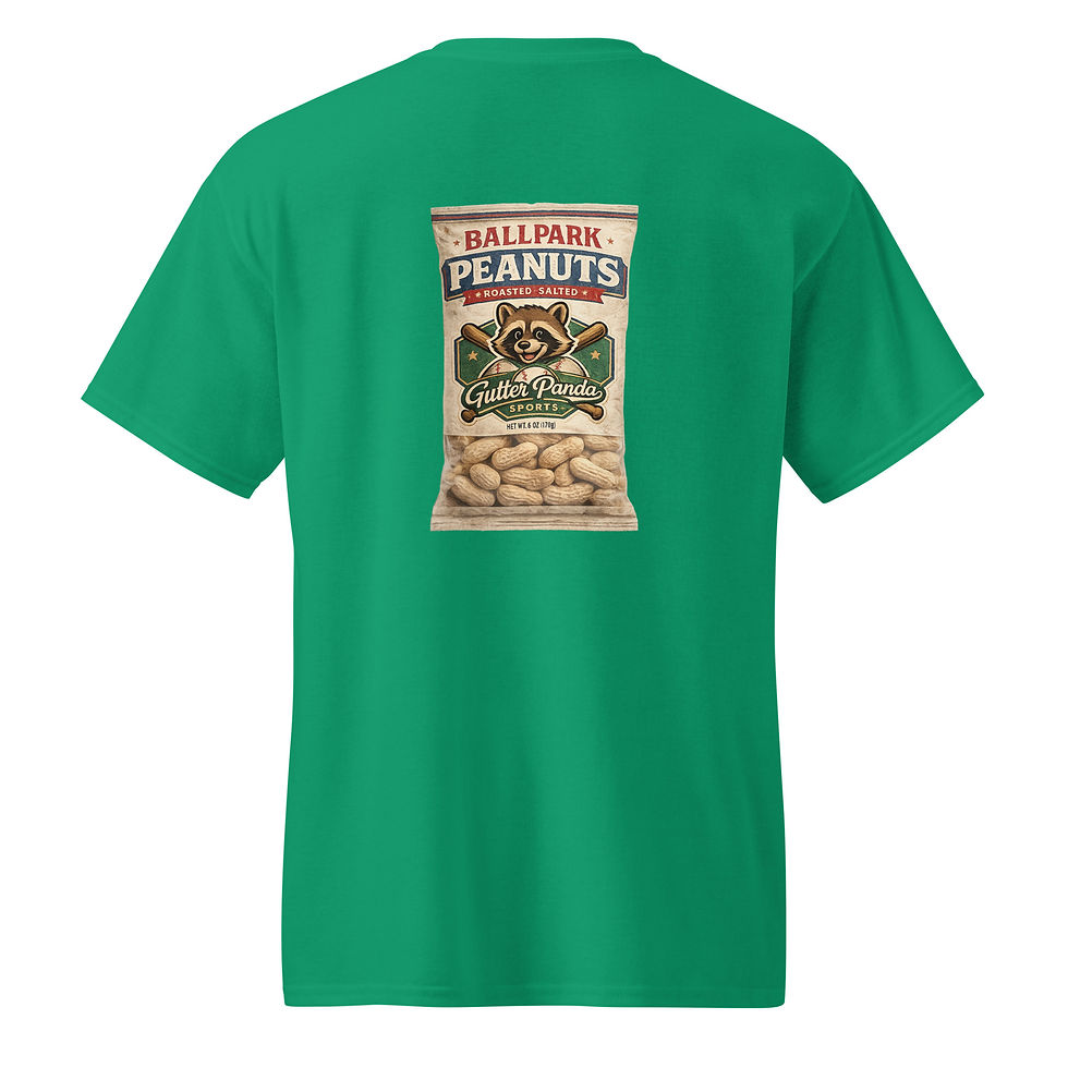 Thumbnail: Gutter Panda Sports Ballpark Peanuts T-Shirt