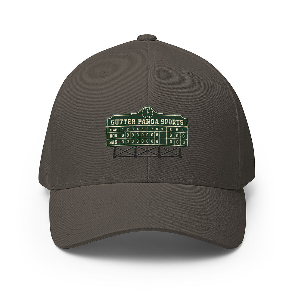 Thumbnail: Gutter Panda Baseball Structured Twill Cap-Classic Scoreboard