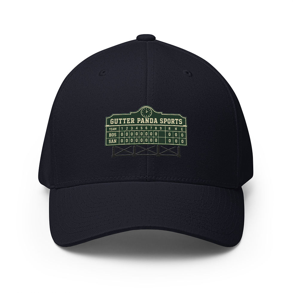 Thumbnail: Gutter Panda Baseball Structured Twill Cap-Classic Scoreboard