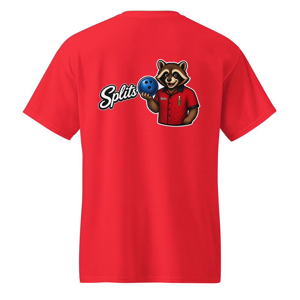 Thumbnail: Gutter Panda Splits Bowling T-Shirt
