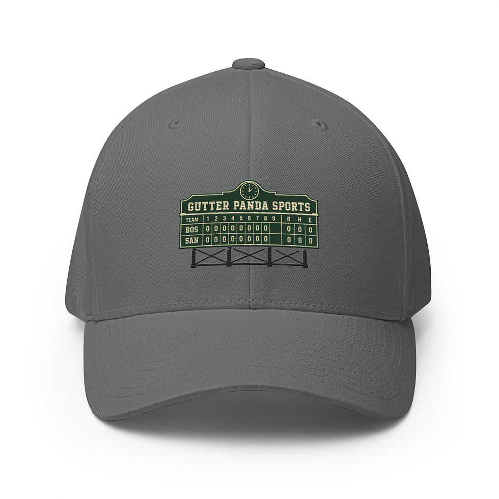 Thumbnail: Gutter Panda Baseball Structured Twill Cap-Classic Scoreboard