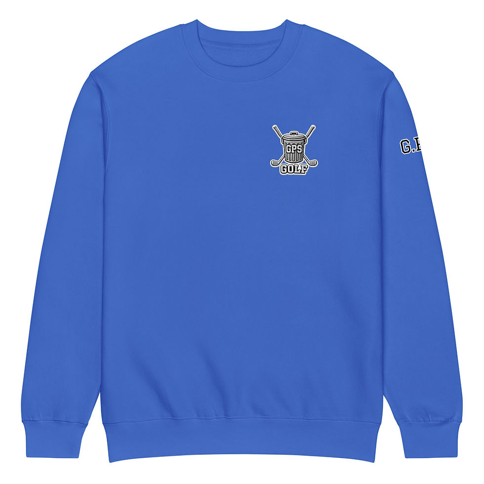 Thumbnail: Gutter Panda Golf Premium Crew Neck Sweatshirt