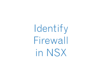 Identity Firewall in NSX