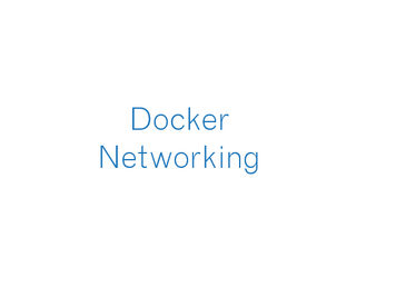 Docker Networking - Day 42