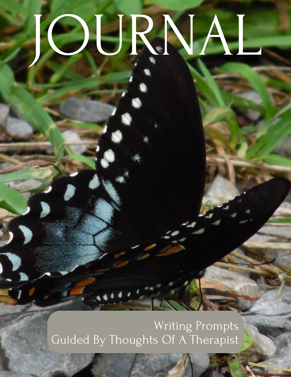 Journal -Writing Prompts Guided By Thoughts of A Therapist. Marva C Williams
