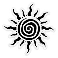 Thumbnail: Clear Sun Sticker