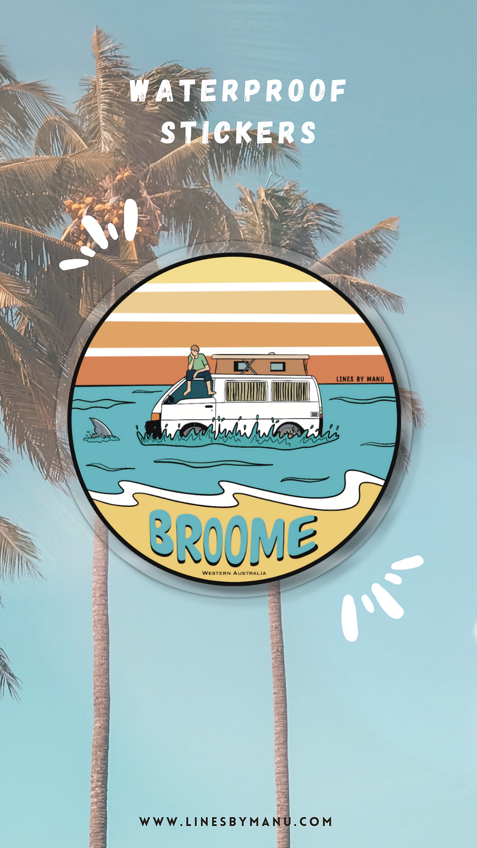 Thumbnail: I lost my van in Broome Sticker