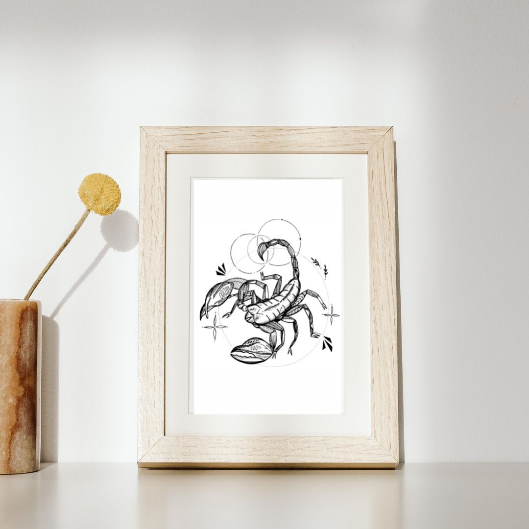 Scorpio Print