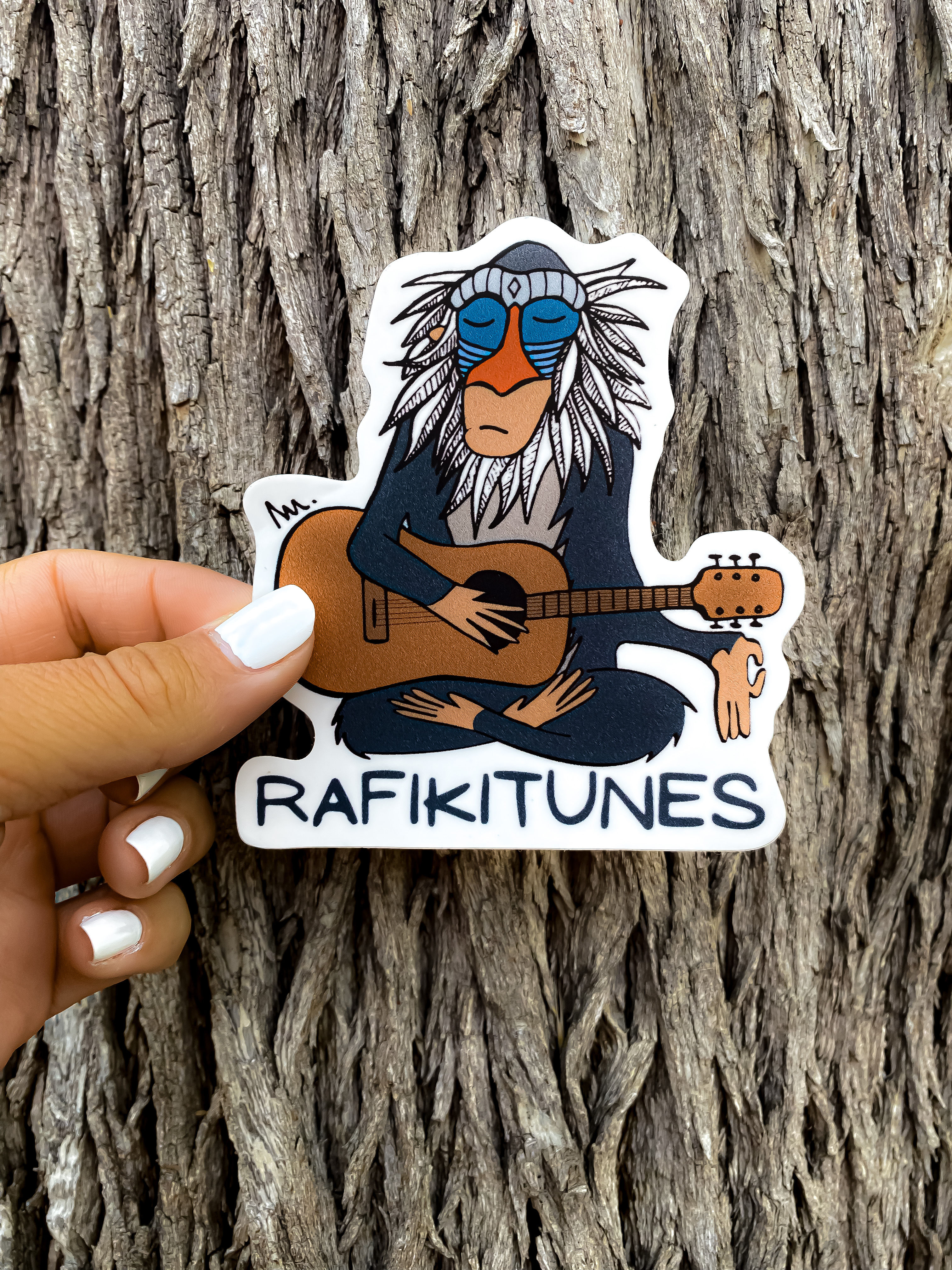 Rafikitunes Sticker