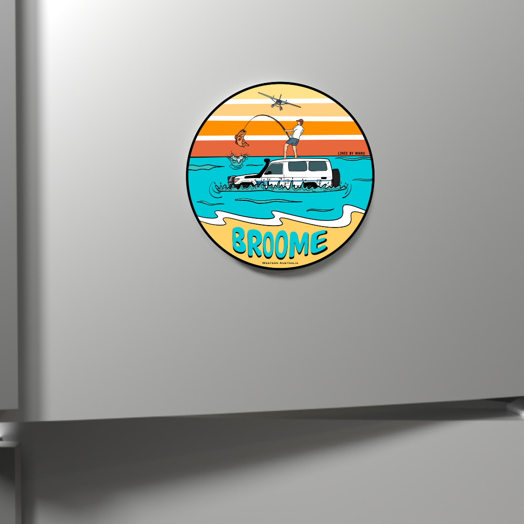 I lost my car in Broome Magnet